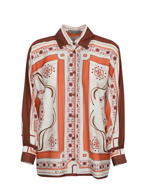 Camicia con stampa foulard D. Exterior | 6080622CUO